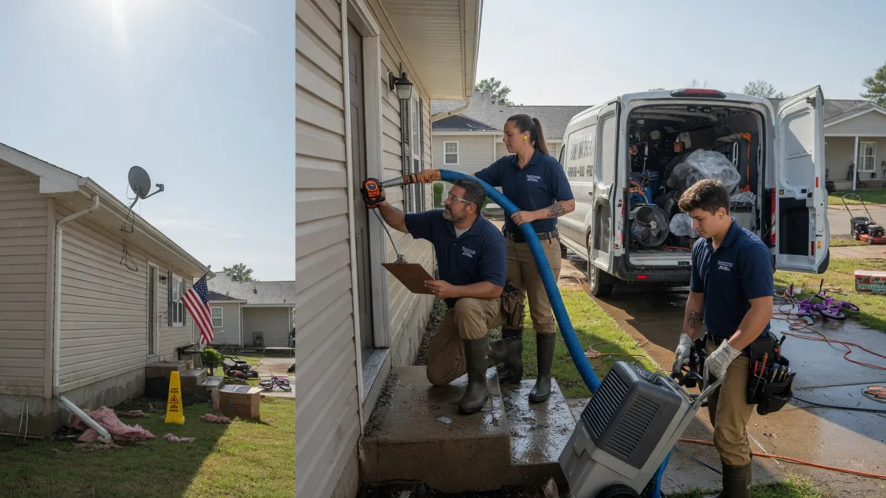 Ceiling Water Damage Restoration in Garden City, MN near me